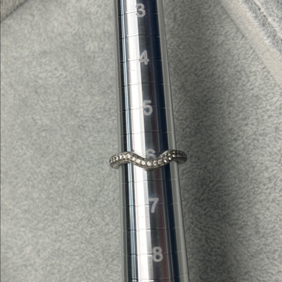 Judith Ripka Silver Wave Ring - Picture 2 of 6